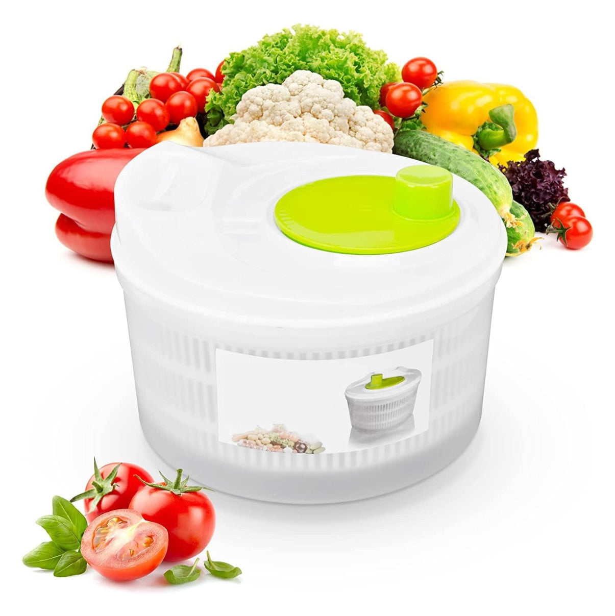🥬 SpinChef: Centrifugadora de Verduras 🥗