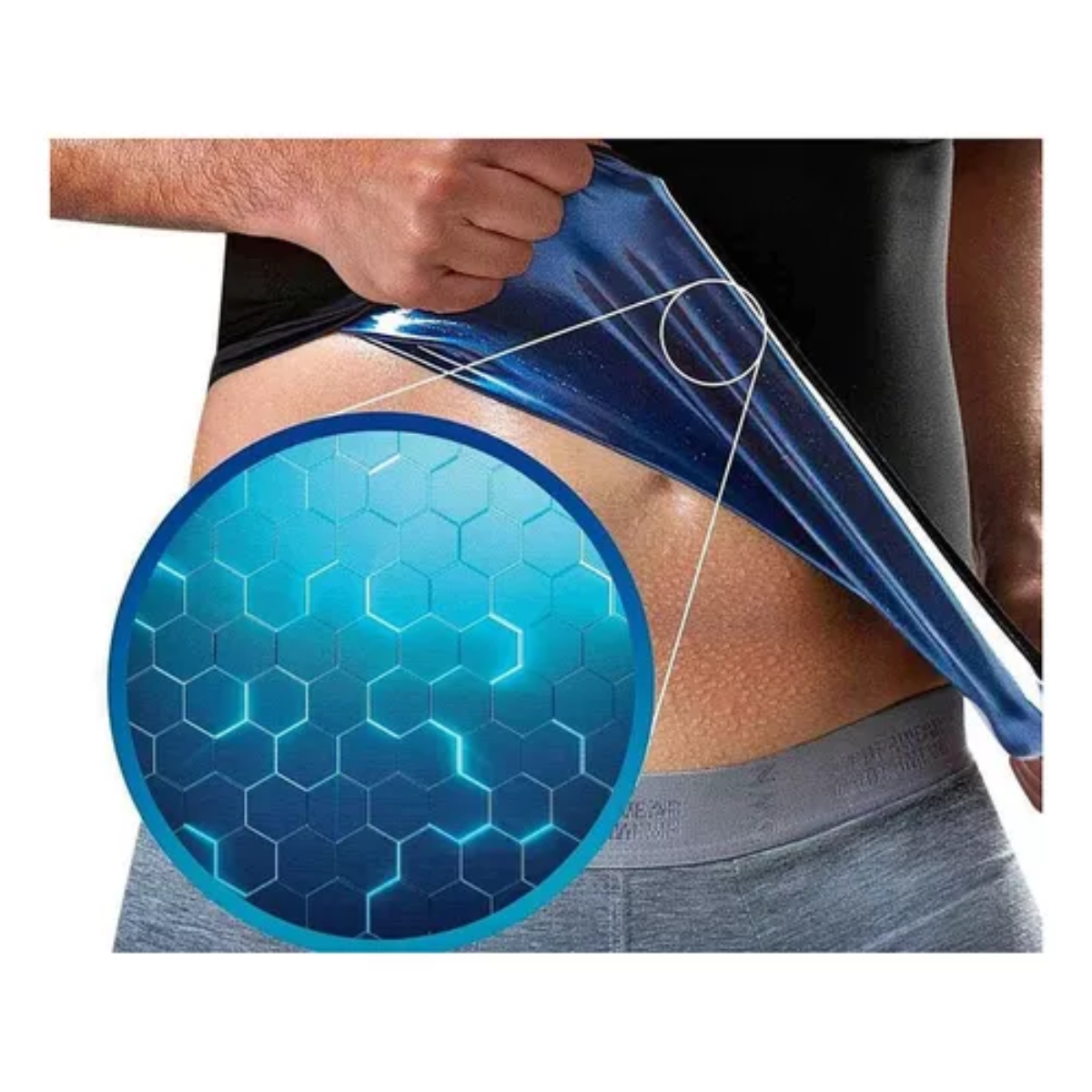 Transforma tu Cuerpo en 4 Semanas - Camiseta Térmica Reductora SweatFit Pro